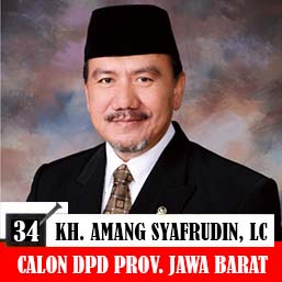 Amang Syafrudin Calon Anggota DPD Jawa Barat 2019